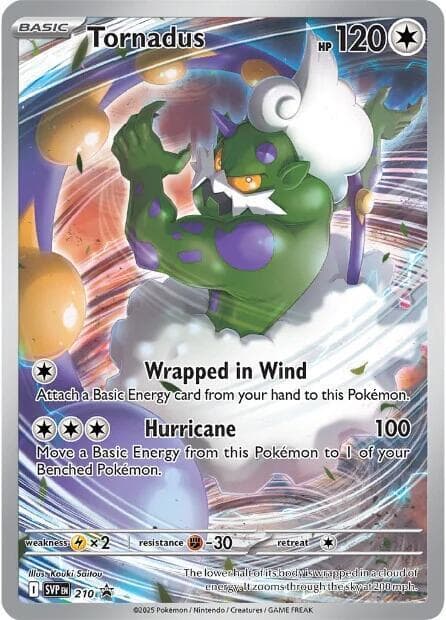 Tornadus #210 — Pokemon Promo