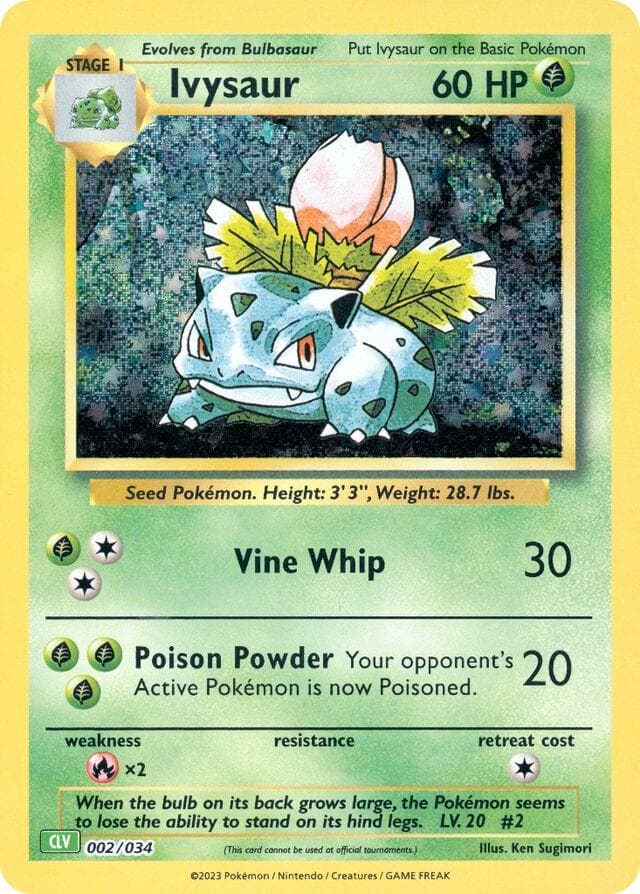 Ivysaur #2 — Pokemon TCG Classic: Venusaur Deck