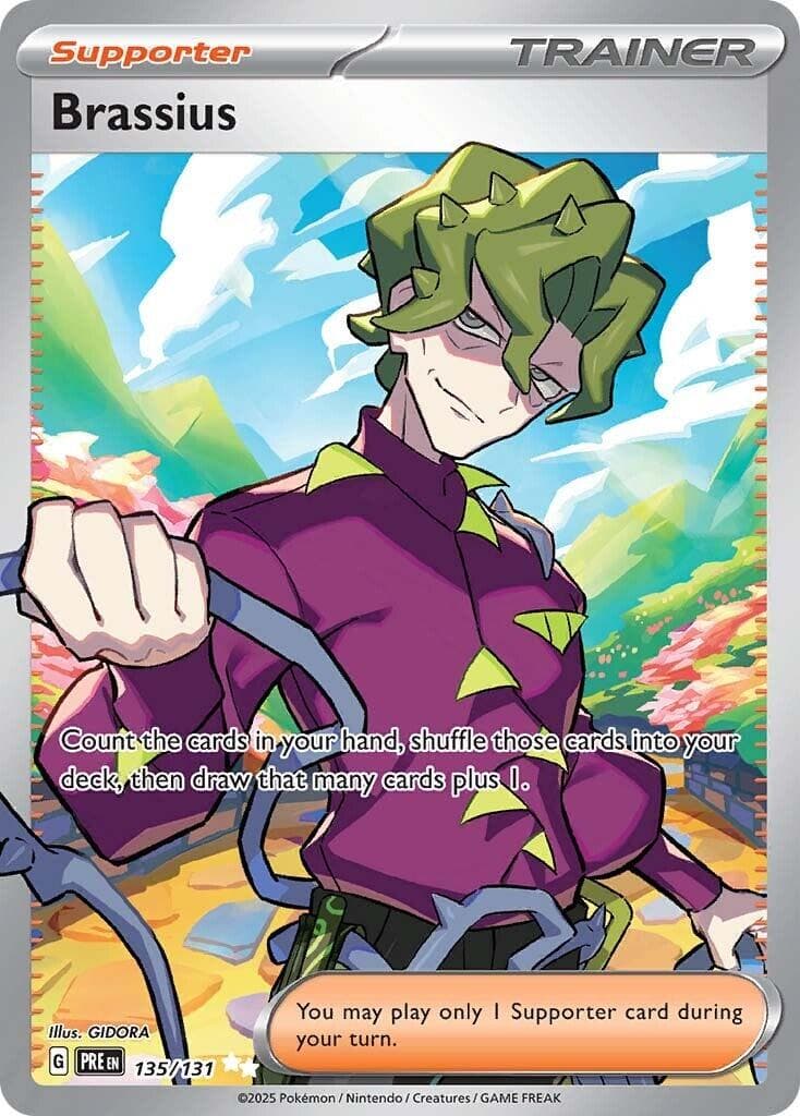 Brassius #135 — Pokemon Prismatic Evolutions