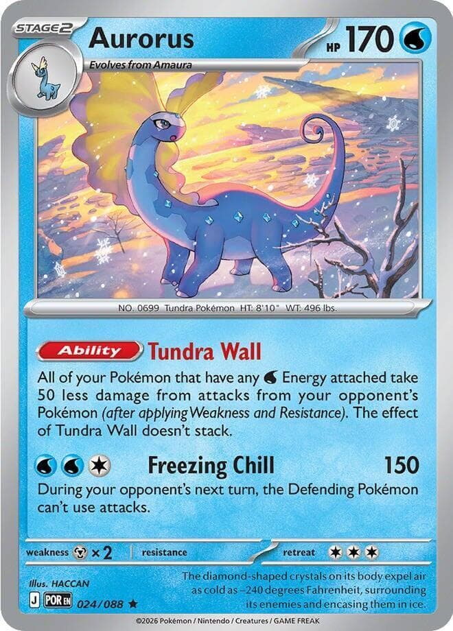 Aurorus #24 — Pokemon Perfect Order