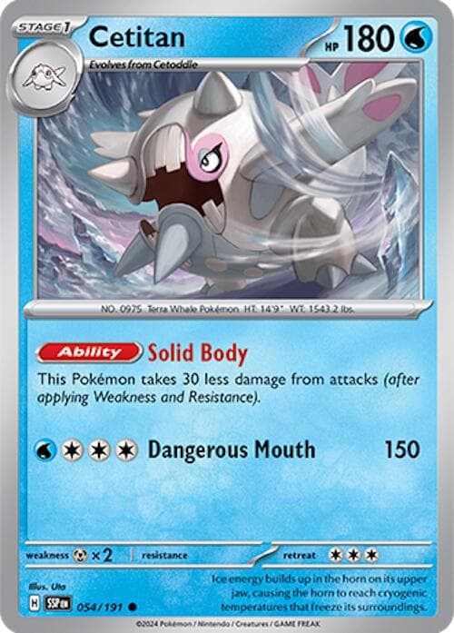 Cetitan #54 — Pokemon Surging Sparks