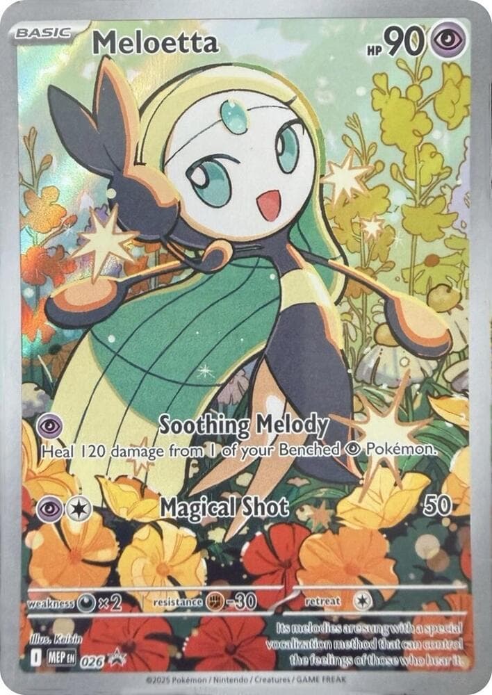 Meloetta #26 — Pokemon Promo