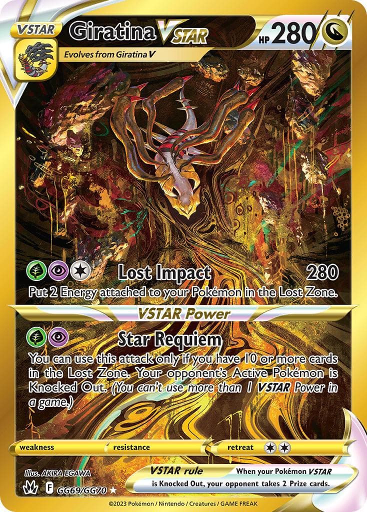 Giratina VSTAR #GG69 — Pokemon Crown Zenith