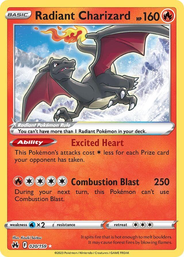 Radiant Charizard #20 — Pokemon Crown Zenith