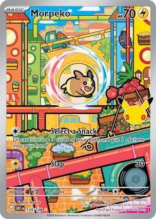 Morpeko #135 — Pokemon 30th Celebration