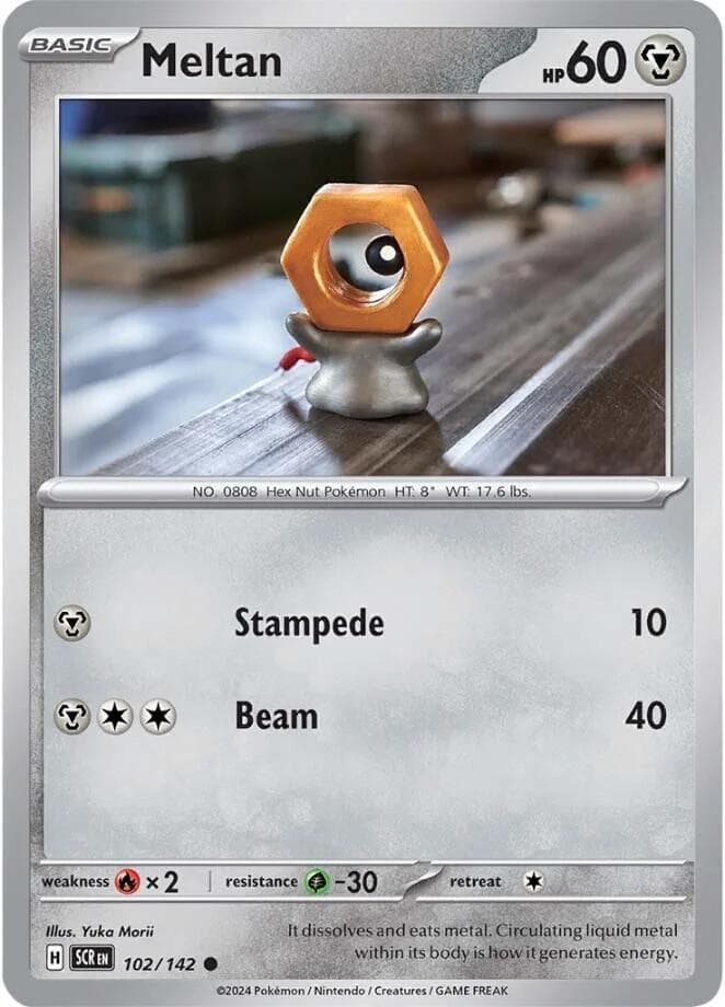 Meltan #102 — Pokemon Stellar Crown