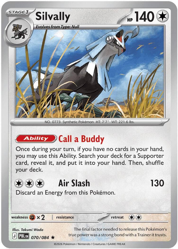 Silvally #70 — Pokemon Pitch Black